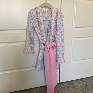 4T floral robe
